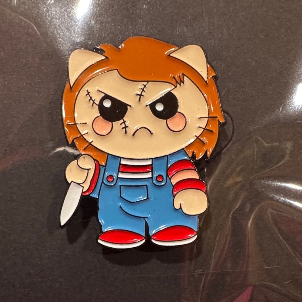 3 for $15 on select pins 
Cute Horror Character Enamel Pin